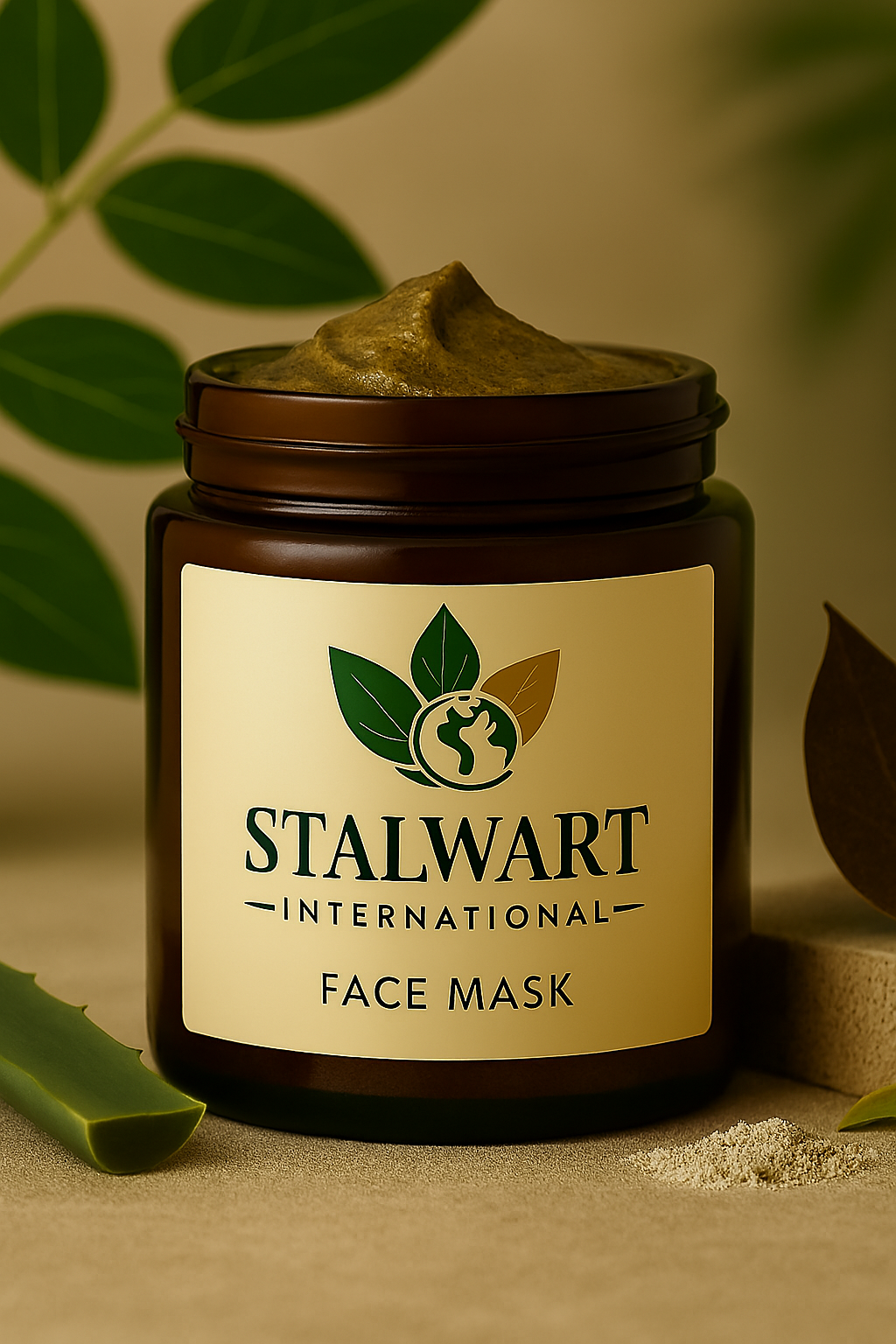 Stalwart International nourishing face mask jar